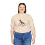 Western "Yee Caw" Unisex Tee, Bird Lover's T-Shirt, Gift for Nature Enthusiasts, Casual Wear