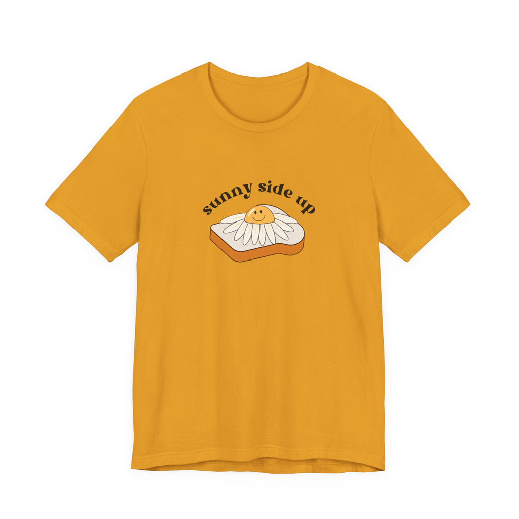 Sunny Side Up Graphic Tee, Cute Egg T-Shirt, Unisex Fun Fashion, Gift for Food Lovers, Breakfast Lover's Apparel