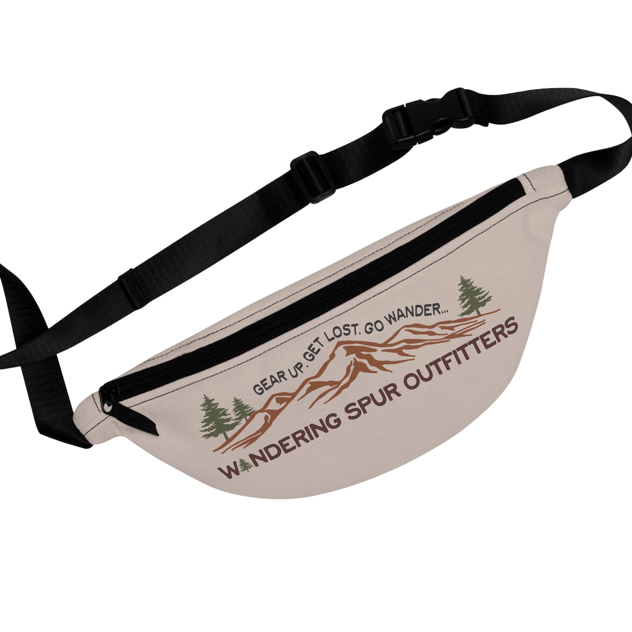 Outdoor Adventure Fanny Pack, Hiking Gear, Festival Accessory, Travel Companion, Gift for Nature Lovers