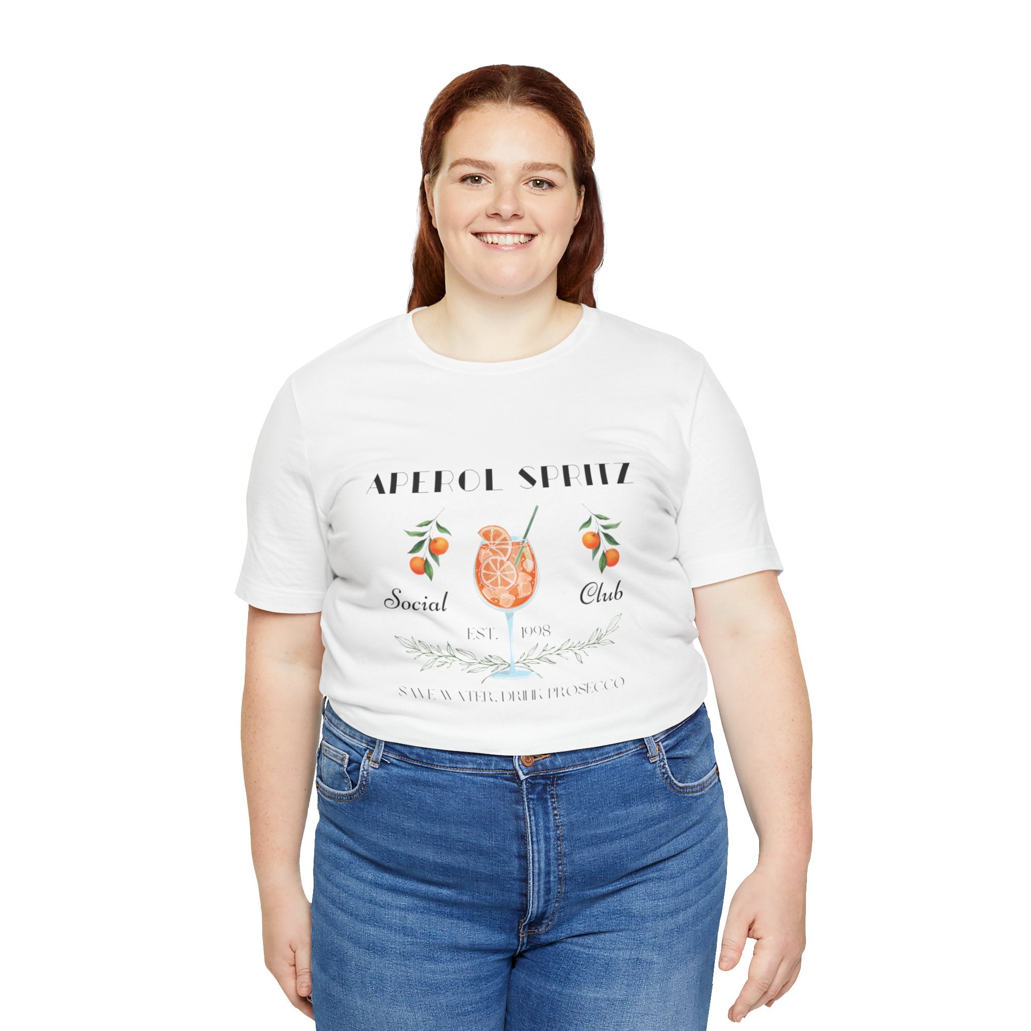 Vintage Style Graphic Aperol Spritz T-Shirt, Perfect for Casual Outings, Gift for Friends, Summer Essential, Unisex Tee with Fun Design