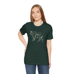 Here Kitty Kitty Unisex Tee, Bobcat T-Shirt, Funny Nature Tee, Gift for Wildlife Lovers, Cute Cat Apparel