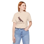 Western Yippee Caw Yay Bird Tee - Unisex Jersey Shirt, Nature Lover Gift, Casual Outfit, Birdwatching Apparel