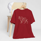 Here Kitty Kitty Unisex Tee, Bobcat T-Shirt, Funny Nature Tee, Gift for Wildlife Lovers, Cute Cat Apparel