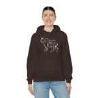 Cozy Wildlife Hoodie, Animal Lover Gift, Fun Sweatshirt, Funny Illustration, Perfect for Cold Days, Present for Friends