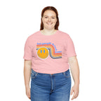 Smiley Water Quote Tee - Casual Summer Shirt, Gift for Friends, Fun Graphic Tee, Festival Wear, Hot Summer Vibes