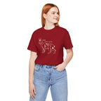 Here Kitty Kitty Unisex Tee, Bobcat T-Shirt, Funny Nature Tee, Gift for Wildlife Lovers, Cute Cat Apparel