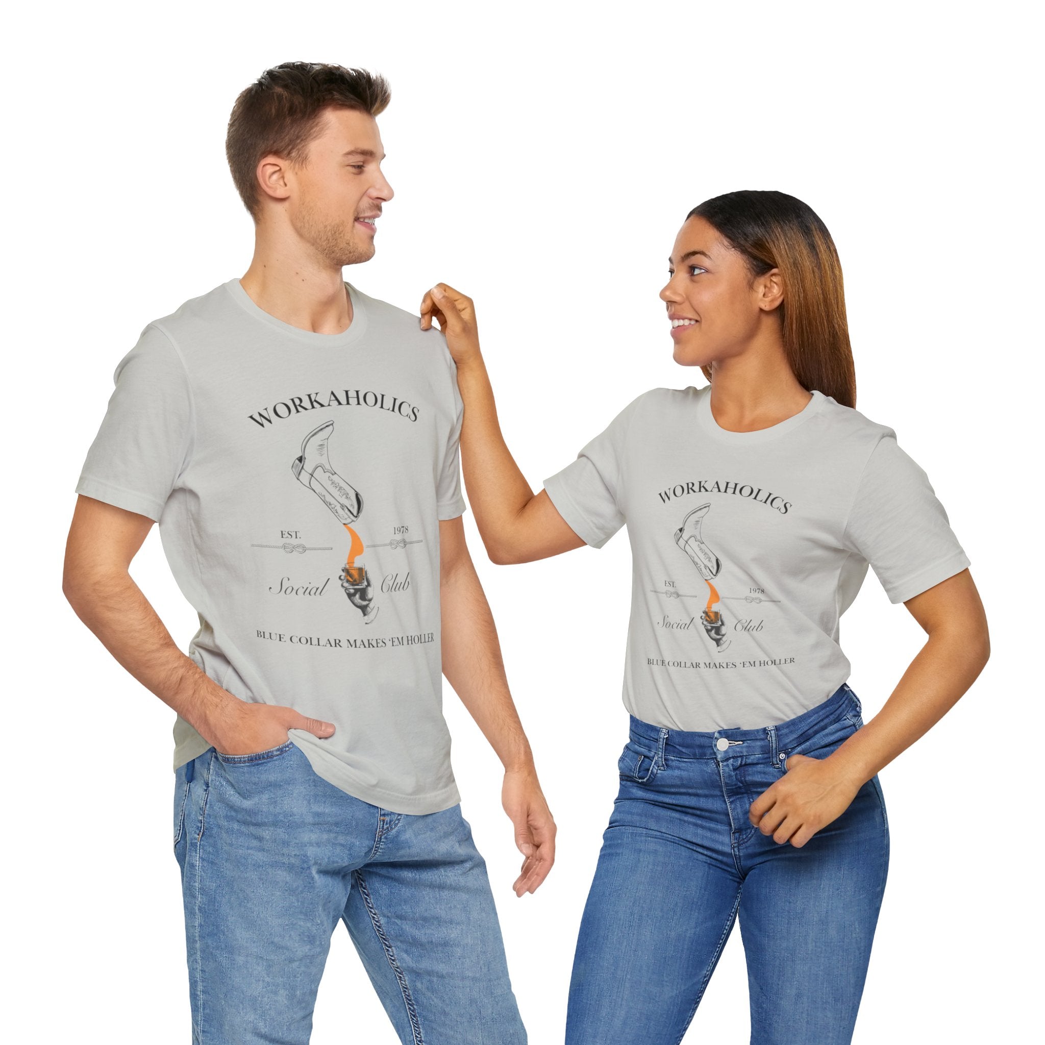 Workaholics Unisex Tee, Fun Casual Shirt for Fans, Gift for Work Enthusiasts, Ideal for Everyday Wear, Perfect for Holidays