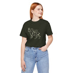 Here Kitty Kitty Unisex Tee, Bobcat T-Shirt, Funny Nature Tee, Gift for Wildlife Lovers, Cute Cat Apparel