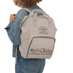 Adventure Ready Multifunctional Backpack | Stylish Travel Backpack, Hiking Bag, Nature Lover Gift