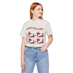 Licked It So It's Mine Unisex Short Sleeve Tee - Fun Graphic Shirt, Flirty Casual Wear, Birthday Gift, Funny T-Shirt