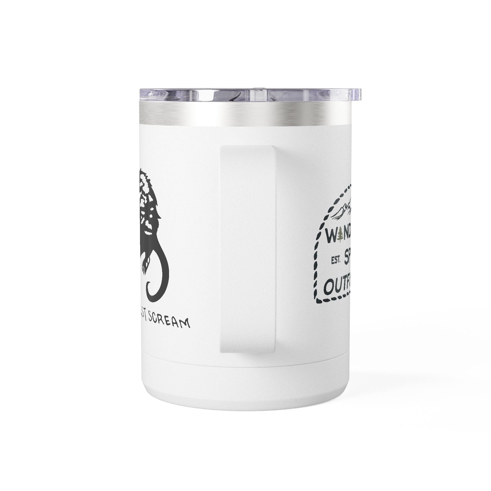 Funny Animal Coffee Mug Tumbler - I Simply Must Scream, Opossum Lovers Gift, Quirky Kitchen Decor, Perfect for Home Office, Birthday Present