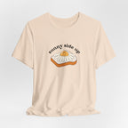 Sunny Side Up Graphic Tee, Cute Egg T-Shirt, Unisex Fun Fashion, Gift for Food Lovers, Breakfast Lover's Apparel