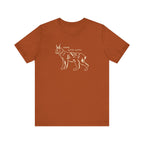 Here Kitty Kitty Unisex Tee, Bobcat T-Shirt, Funny Nature Tee, Gift for Wildlife Lovers, Cute Cat Apparel