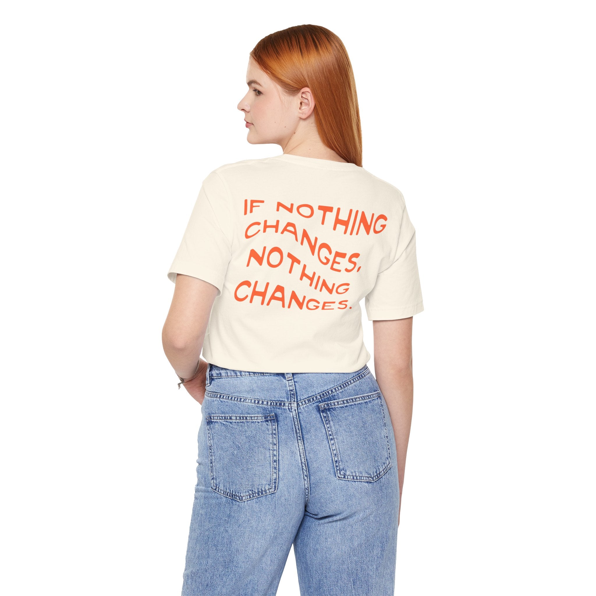 Inspirational Motivational Short Sleeve Tee, Casual Wear, Gift for Friends, Positive Quote Shirt, Everyday Comfort Top