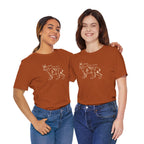 Here Kitty Kitty Unisex Tee, Bobcat T-Shirt, Funny Nature Tee, Gift for Wildlife Lovers, Cute Cat Apparel