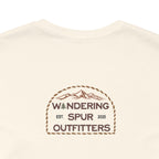 Cowgirl Western Tee - Graphic Unisex Jersey Shirt - Adventure Vibes - Perfect for Outdoor Lovers, Gifts, Casual Wear, Eco-friendly Fashion