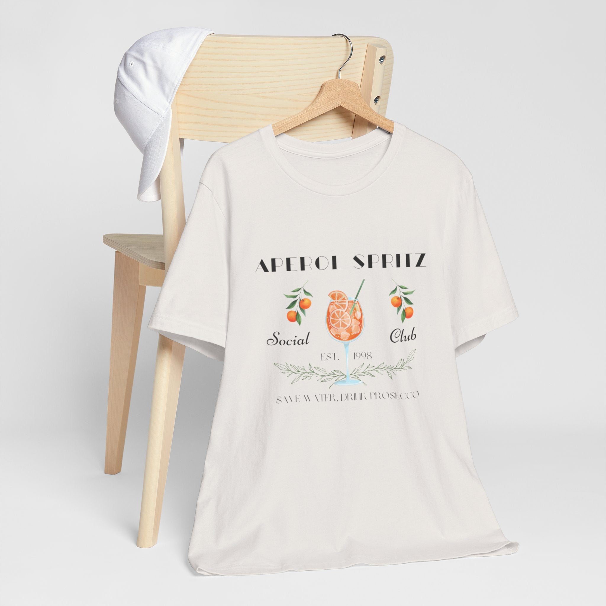 Vintage Style Graphic Aperol Spritz T-Shirt, Perfect for Casual Outings, Gift for Friends, Summer Essential, Unisex Tee with Fun Design