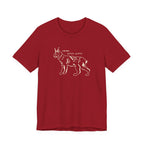 Here Kitty Kitty Unisex Tee, Bobcat T-Shirt, Funny Nature Tee, Gift for Wildlife Lovers, Cute Cat Apparel