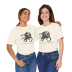 Funny Animal Graphic Tee, Unisex Jersey T-Shirt, Cute Opossum Tee, Gift for Animal Lovers, Casual Everyday Wear