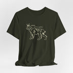 Here Kitty Kitty Unisex Tee, Bobcat T-Shirt, Funny Nature Tee, Gift for Wildlife Lovers, Cute Cat Apparel