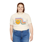 Smiley Water Quote Tee - Casual Summer Shirt, Gift for Friends, Fun Graphic Tee, Festival Wear, Hot Summer Vibes