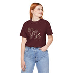 Here Kitty Kitty Unisex Tee, Bobcat T-Shirt, Funny Nature Tee, Gift for Wildlife Lovers, Cute Cat Apparel