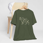 Here Kitty Kitty Unisex Tee, Bobcat T-Shirt, Funny Nature Tee, Gift for Wildlife Lovers, Cute Cat Apparel