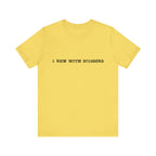 Fun Scissors Tee, Quirky Yellow T-Shirt for Crafters, Perfect Gift for Artists, Stylish Everyday Wear, Ideal for Summer