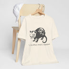 Funny Animal Graphic Tee, Unisex Jersey T-Shirt, Cute Opossum Tee, Gift for Animal Lovers, Casual Everyday Wear