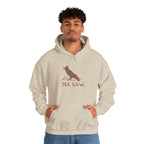 Western "Yee Caw" Raven Unisex Hoodie, Cozy Casual Sweatshirt, Gift for Nature Lovers, Autumn Fashion