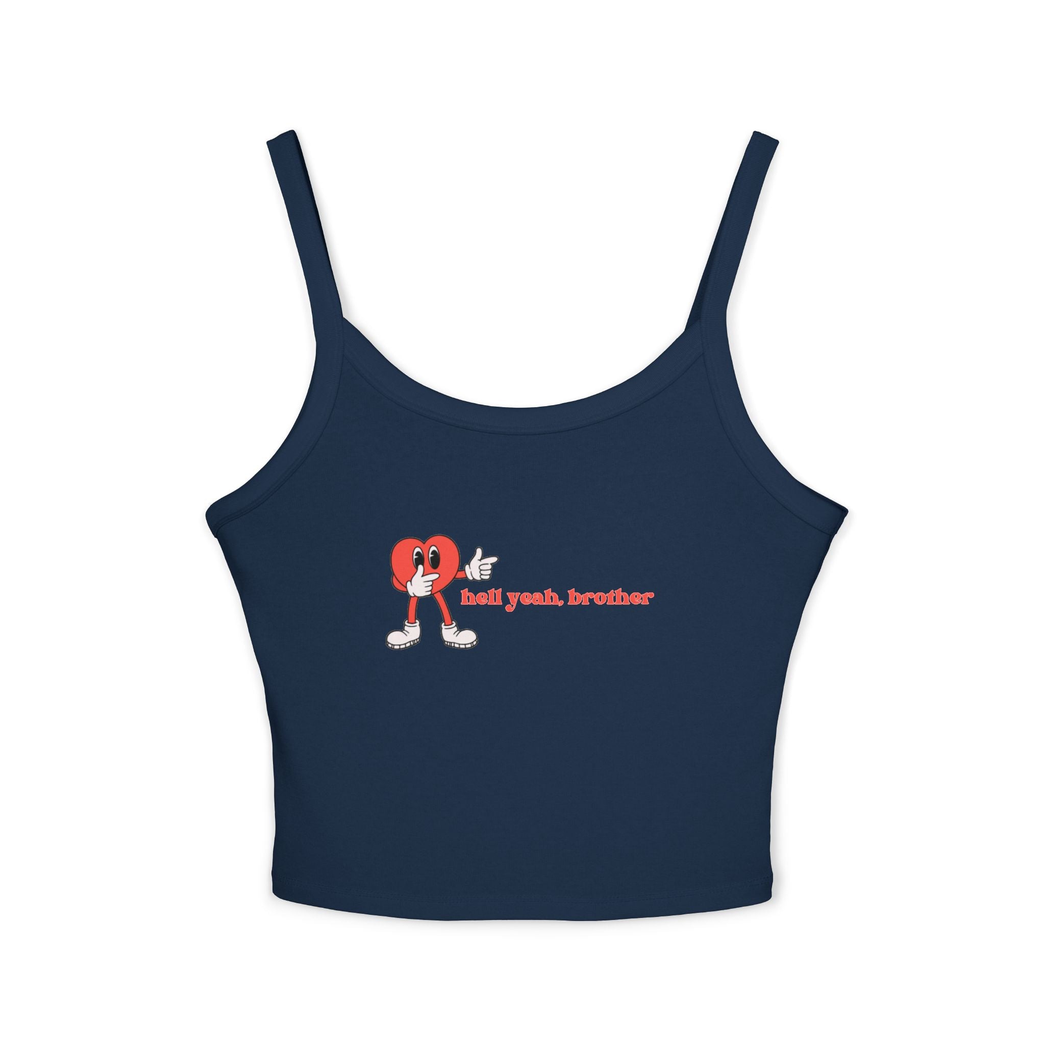 Hell Yeah Brother Retro Women's Tank Top: Perfect for Summer, Vacation, Parties, Lounging, and Layering