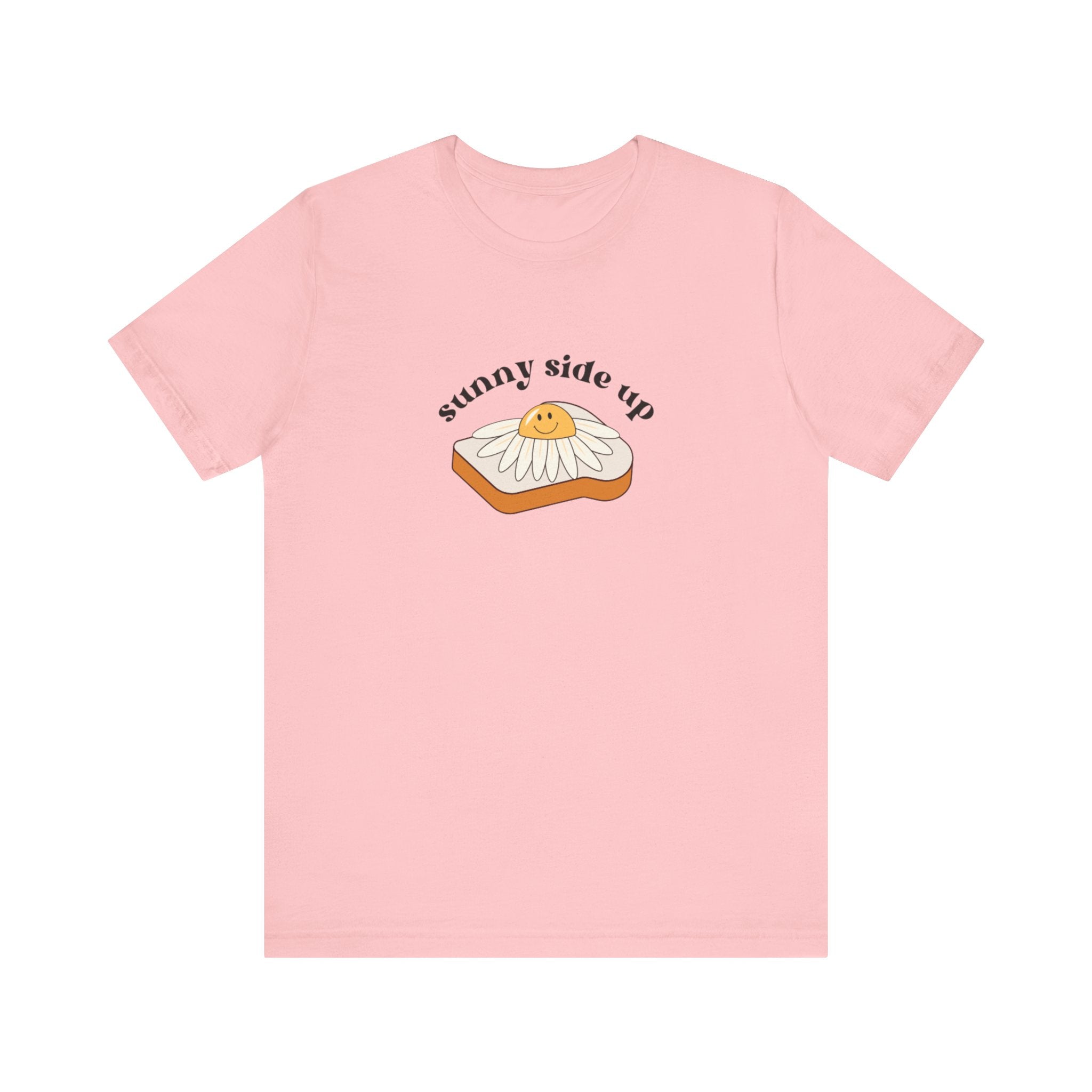 Sunny Side Up Graphic Tee, Cute Egg T-Shirt, Unisex Fun Fashion, Gift for Food Lovers, Breakfast Lover's Apparel