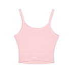 Retro Smiley Spaghetti Strap Tank Top | Trendy Crop Top for Summer Vibes, Beachwear, Gifts, Festivals, Cute Top