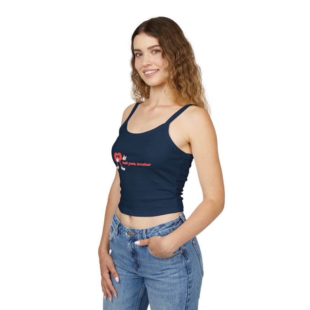 Hell Yeah Brother Retro Women's Tank Top: Perfect for Summer, Vacation, Parties, Lounging, and Layering