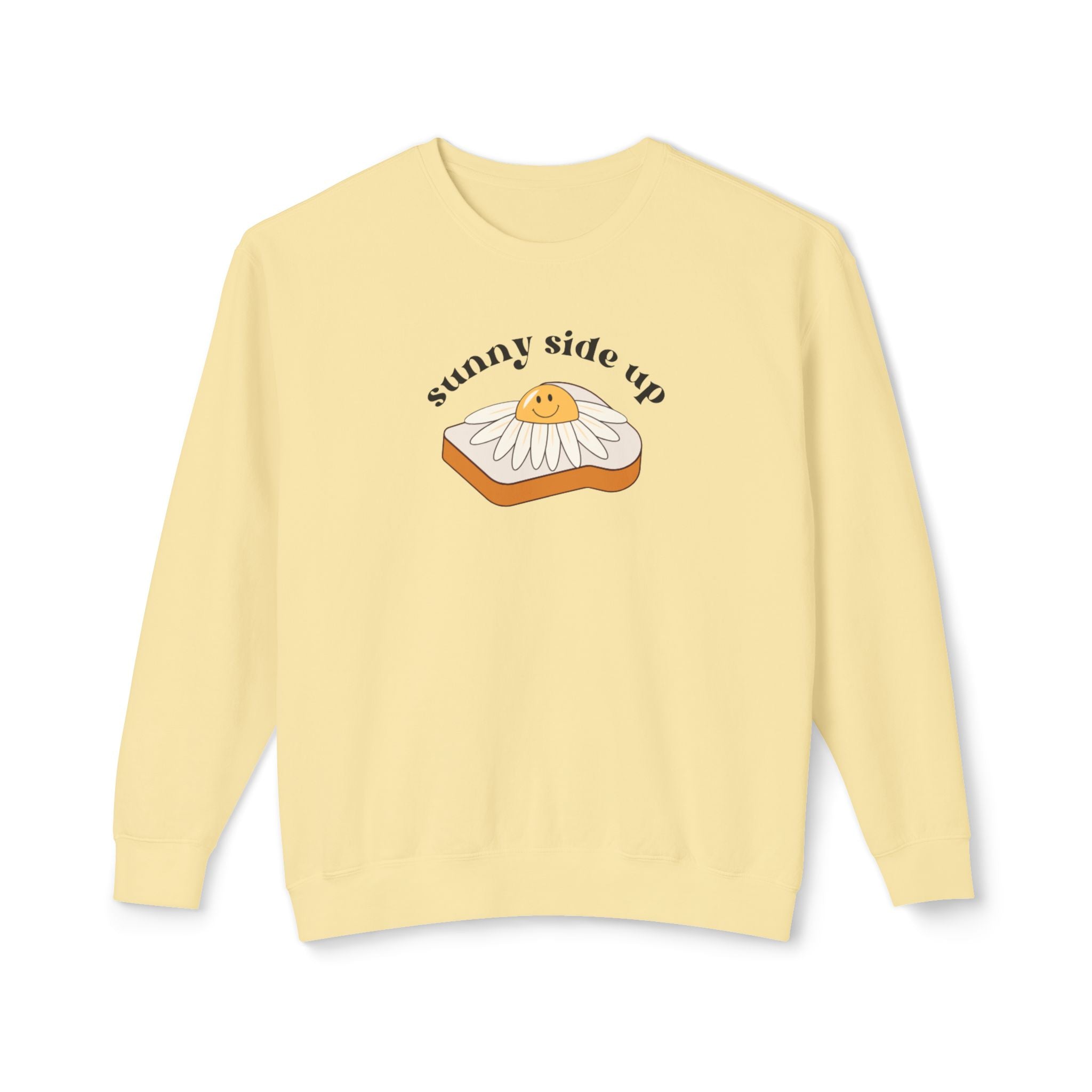 Sunny Side Up Crewneck Sweatshirt - Breakfast Lover Gift, Cozy Sweatshirt, Casual Outfit, Foodie Apparel, Spring Essentials