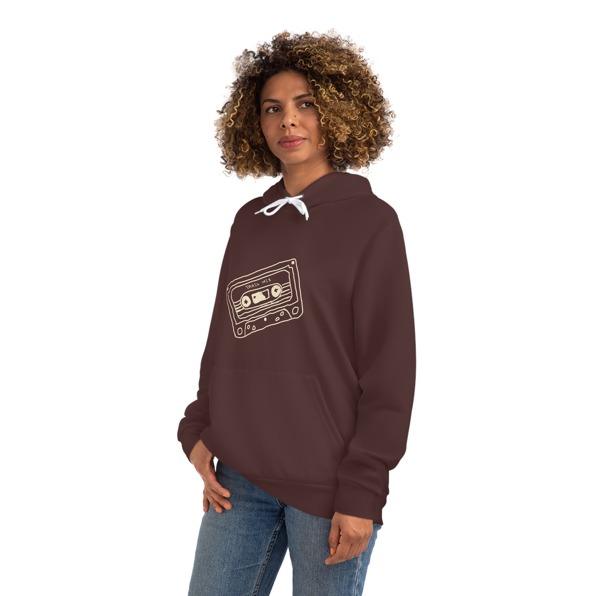 Retro "Trail Mix" Hoodie, Vintage Hiking Sweater, 90s Style Pullover, Gift for Adventure Lovers, Cozy Outfit
