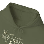 Cozy Wildlife Hoodie, Animal Lover Gift, Fun Sweatshirt, Funny Illustration, Perfect for Cold Days, Present for Friends