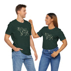 Here Kitty Kitty Unisex Tee, Bobcat T-Shirt, Funny Nature Tee, Gift for Wildlife Lovers, Cute Cat Apparel