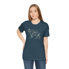 Here Kitty Kitty Unisex Tee, Bobcat T-Shirt, Funny Nature Tee, Gift for Wildlife Lovers, Cute Cat Apparel
