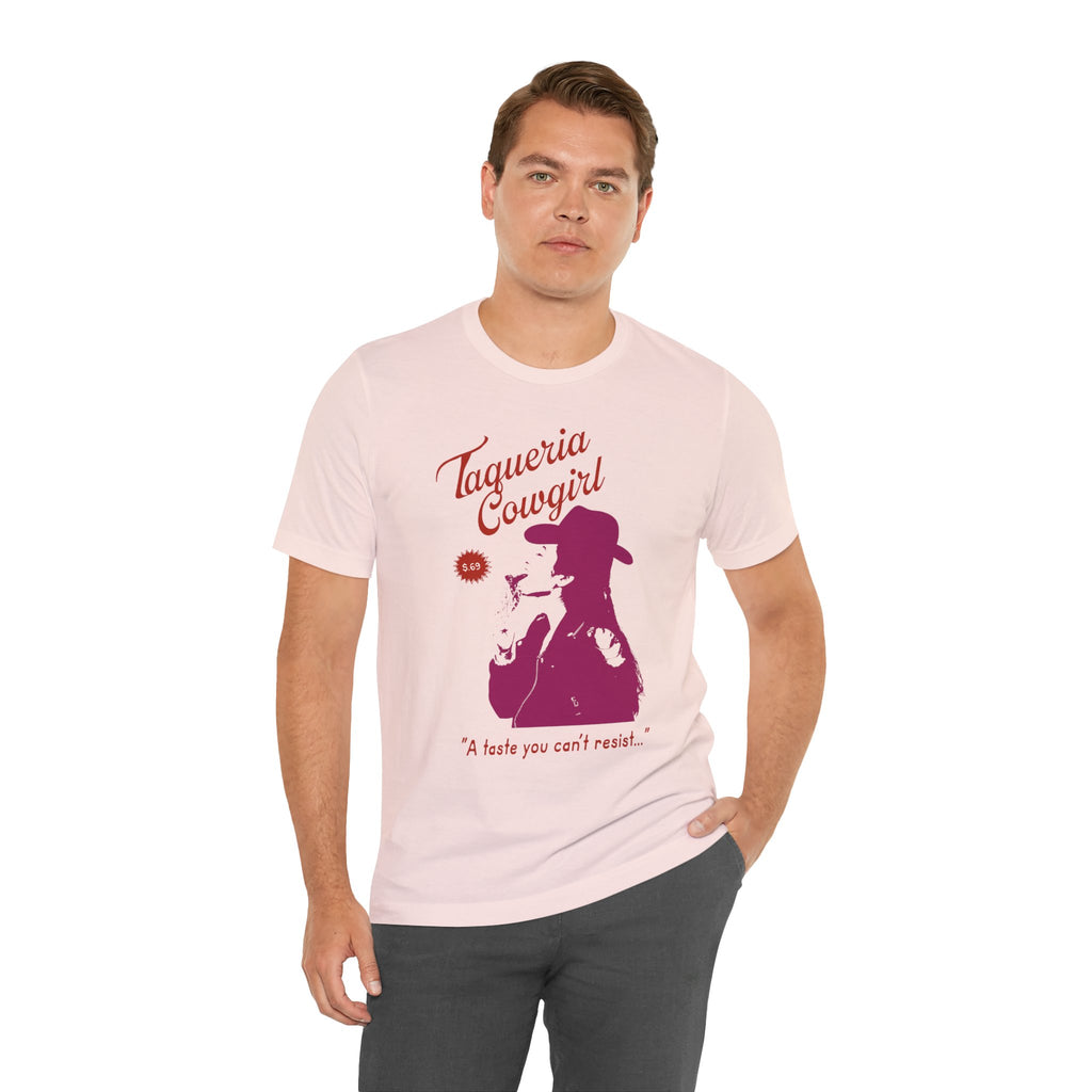 Taqueria Cowgirl Unisex Tee | Fun Foodie Shirt, Casual Wear, Gift for Food Lovers, Western Style T-Shirt, Unique Taco Tee