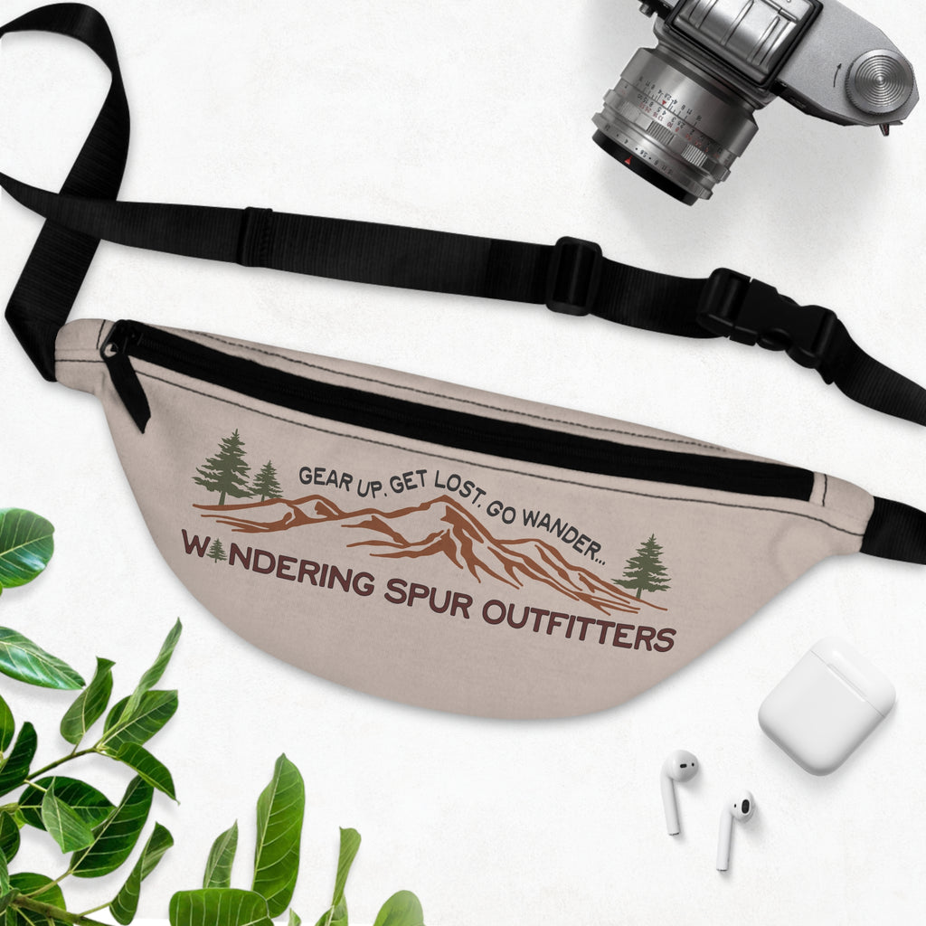 Outdoor Adventure Fanny Pack, Hiking Gear, Festival Accessory, Travel Companion, Gift for Nature Lovers