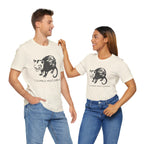 Funny Animal Graphic Tee, Unisex Jersey T-Shirt, Cute Opossum Tee, Gift for Animal Lovers, Casual Everyday Wear