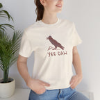 Western "Yee Caw" Unisex Tee, Bird Lover's T-Shirt, Gift for Nature Enthusiasts, Casual Wear
