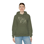 Cozy Wildlife Hoodie, Animal Lover Gift, Fun Sweatshirt, Funny Illustration, Perfect for Cold Days, Present for Friends