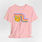 Smiley Water Quote Tee - Casual Summer Shirt, Gift for Friends, Fun Graphic Tee, Festival Wear, Hot Summer Vibes