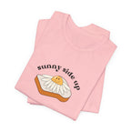 Sunny Side Up Graphic Tee, Cute Egg T-Shirt, Unisex Fun Fashion, Gift for Food Lovers, Breakfast Lover's Apparel