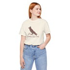 Western Yippee Caw Yay Bird Tee - Unisex Jersey Shirt, Nature Lover Gift, Casual Outfit, Birdwatching Apparel