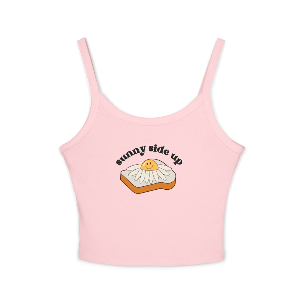 Sunny Side Up Women's Tank Top, Cute Summer Top, Casual Wear, Funny Food Shirt, Egg Lover Gift, Vacation Outfit