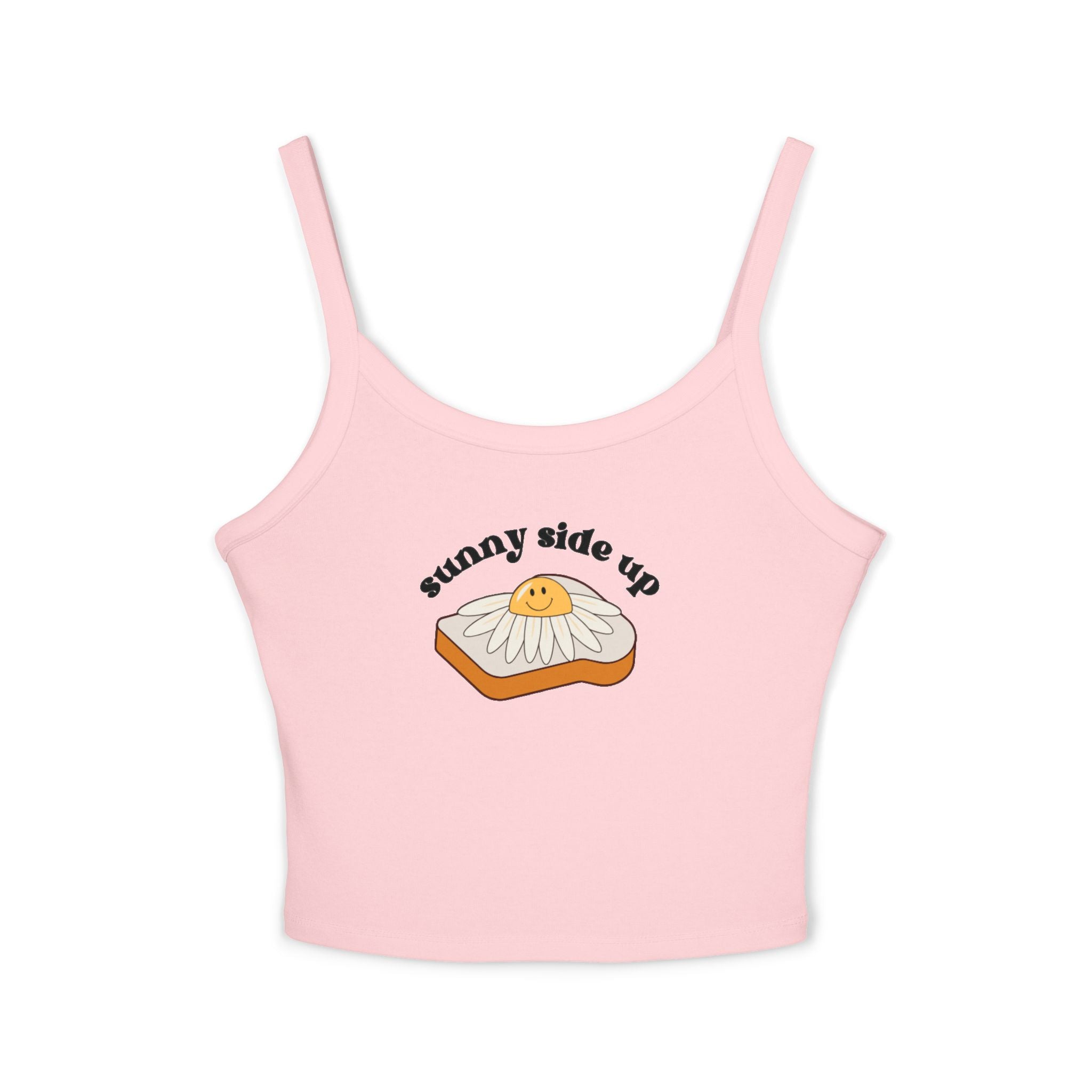 Sunny Side Up Women's Tank Top, Cute Summer Top, Casual Wear, Funny Food Shirt, Egg Lover Gift, Vacation Outfit