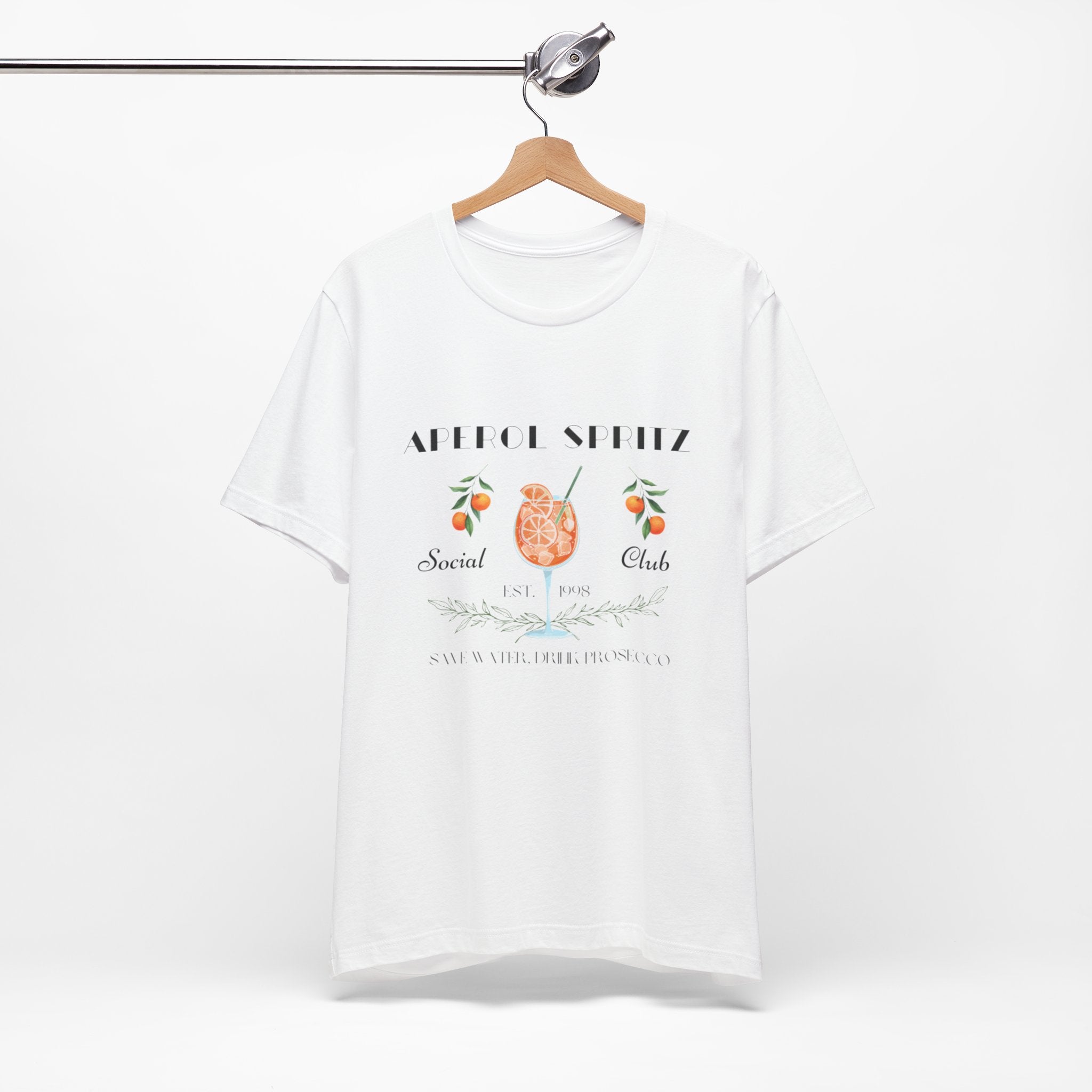 Vintage Style Graphic Aperol Spritz T-Shirt, Perfect for Casual Outings, Gift for Friends, Summer Essential, Unisex Tee with Fun Design